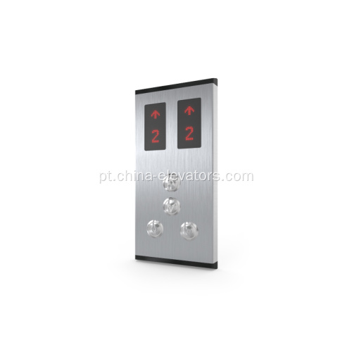 Lift de passageiro duplex com indicadores de matriz de pontos